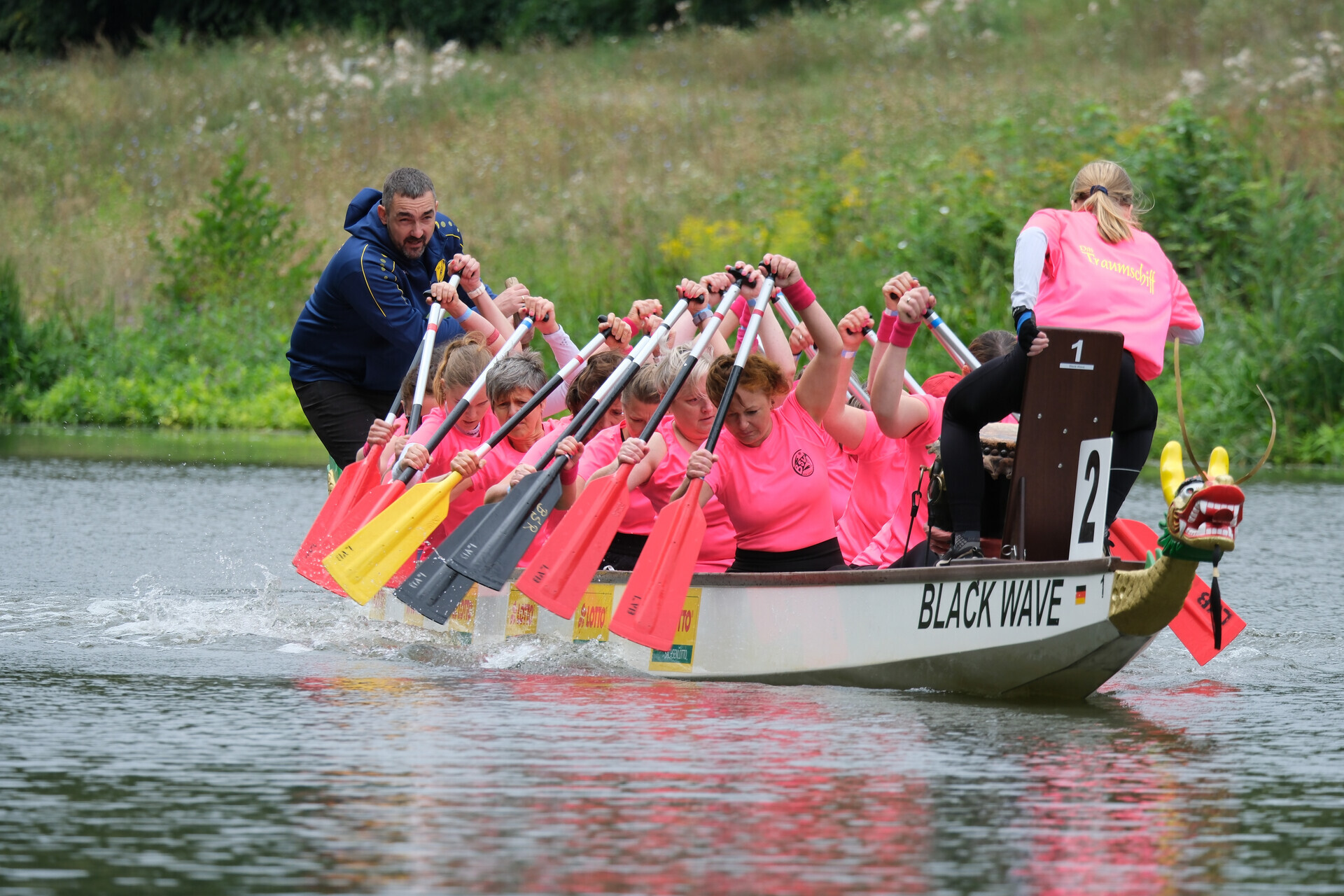 Der BSV beim Drachenboot-Cup am 23.08.2025
