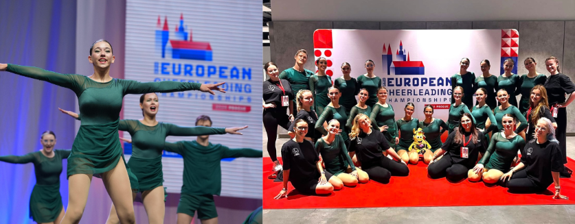 Cheerdancer erfolgreich bei EM
