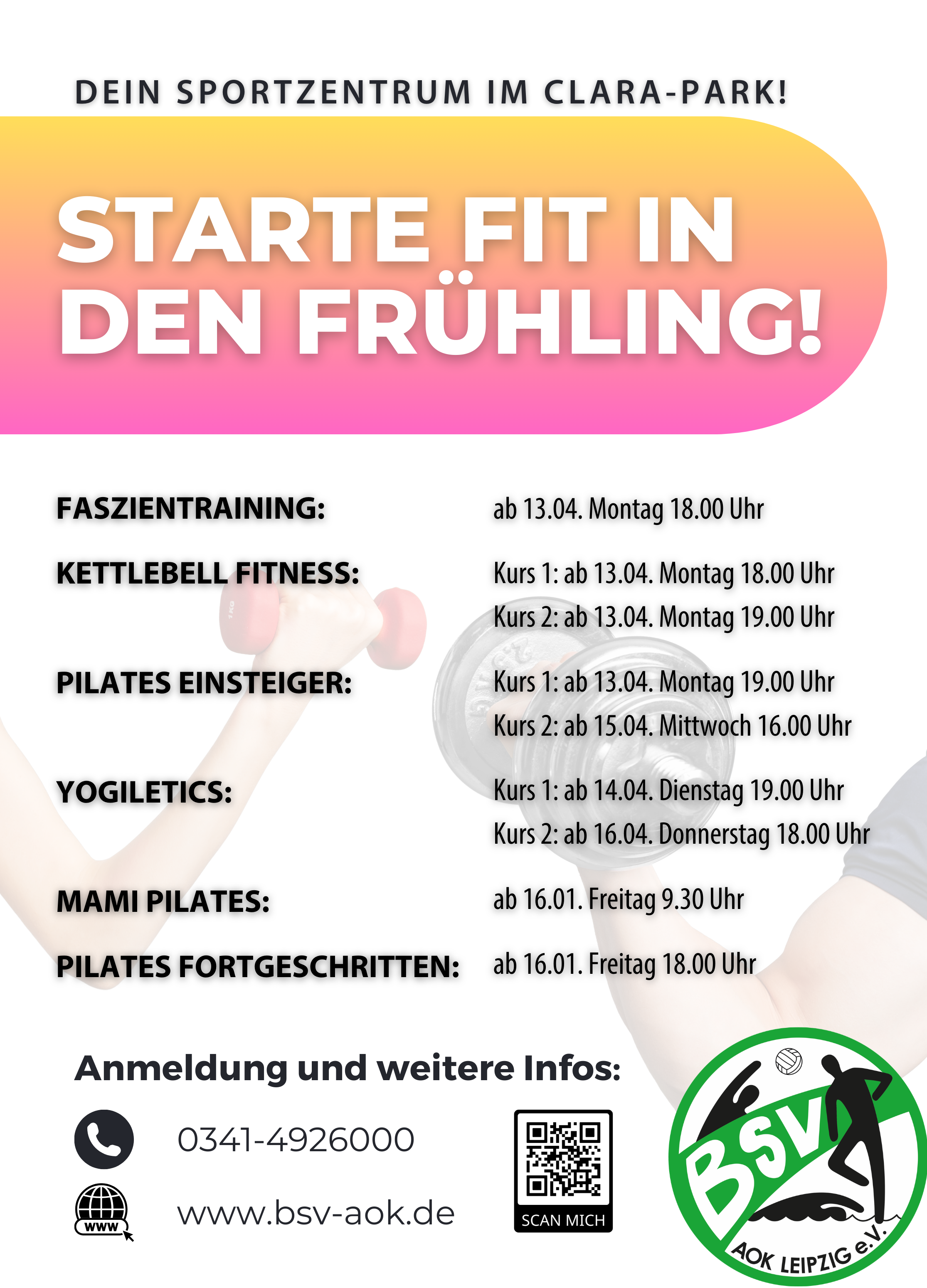 Neue Kurse ab April 2026