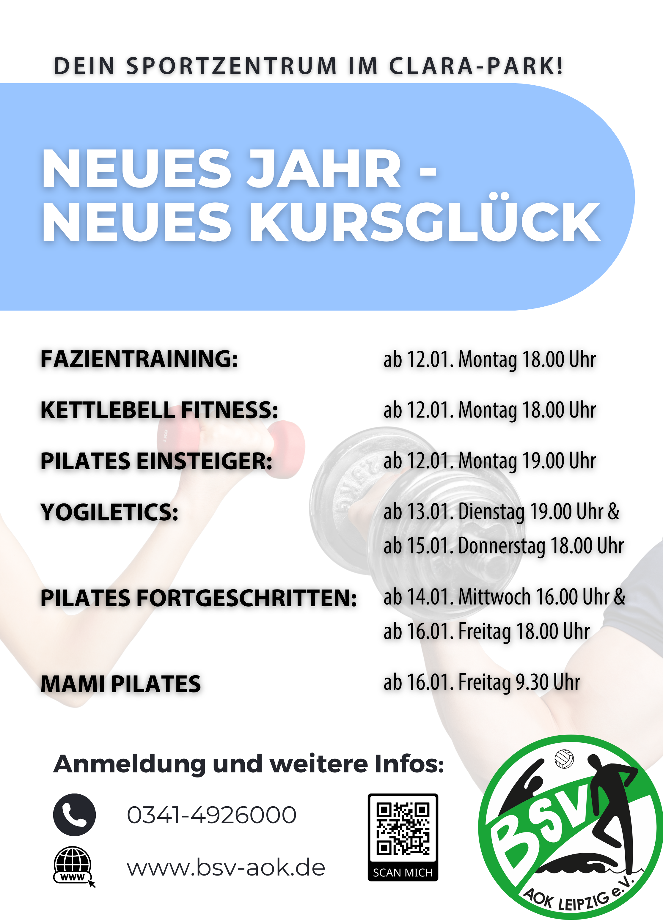Neue Kurse - Neues Glück! 