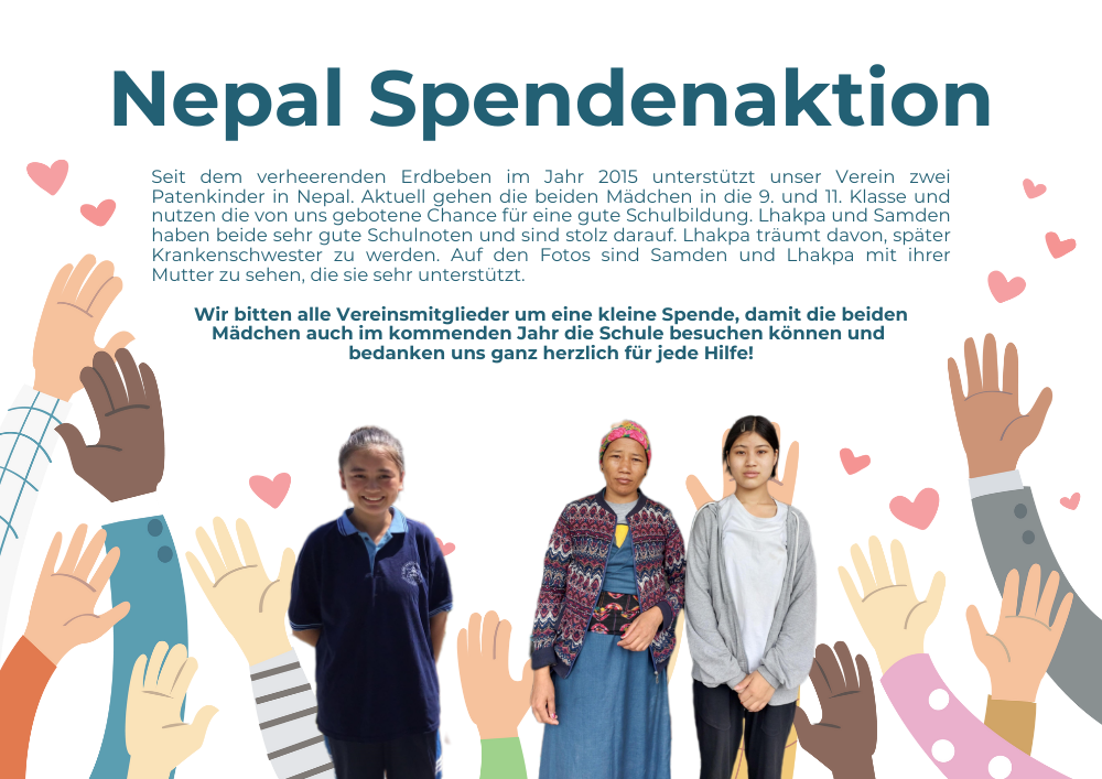Nepal Spendenaktion 2023